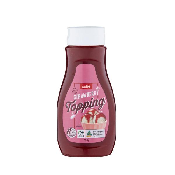 Topping Strawberry