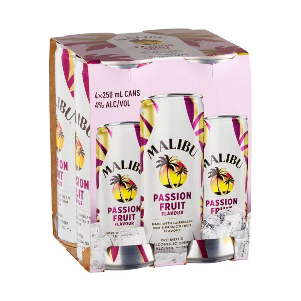 Malibu & Passionfruit Can 250ml