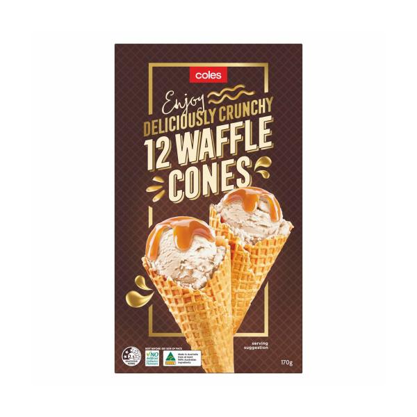 Plain Waffle Cones