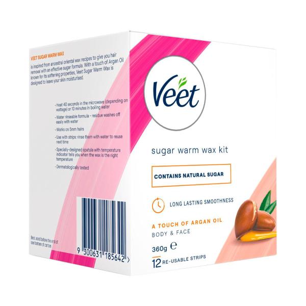 Wax Kit Wax Warmer Coles Buy Veet Sugar Warm Wax Kit And 12