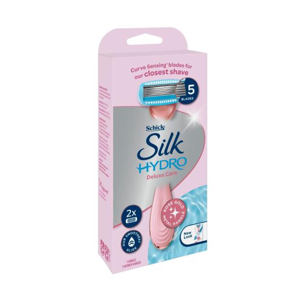 Silk Hydro Deluxe Care Razor Kit + 2 Refill Blades