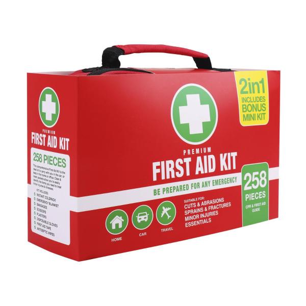 Buy PREMIUM FIRST AID KIT 258 PIECE | Coles