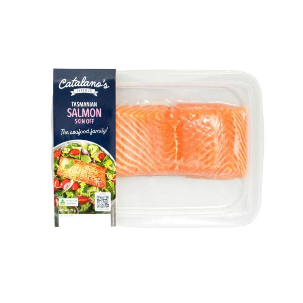 Buy Catalano's Seafood Salmon Atlantic Skin Off Single Serve 175g