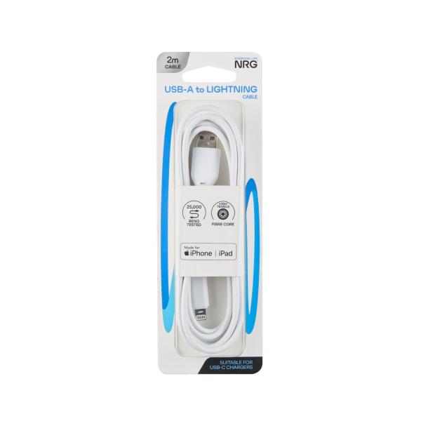 2m Usb-a To Lighting Cable White