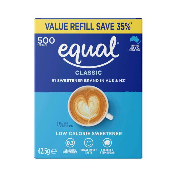 Equal Sweetener Tablets Refill 500 pack