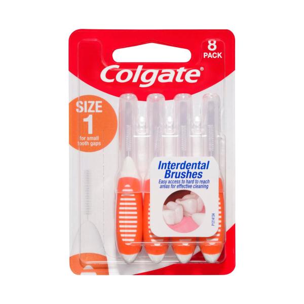 Colgate Interdental Brush Size 1 | 8 pack