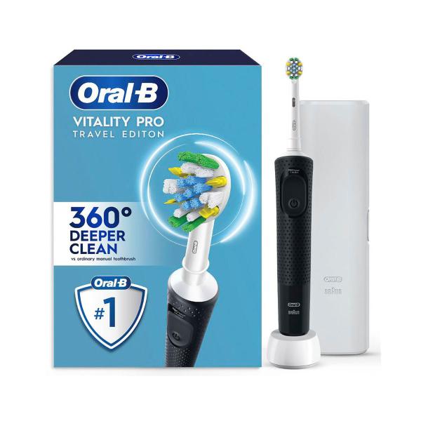 Oral B Pro 300 Precision Clean Electric Toothbrush Black 1 Pack