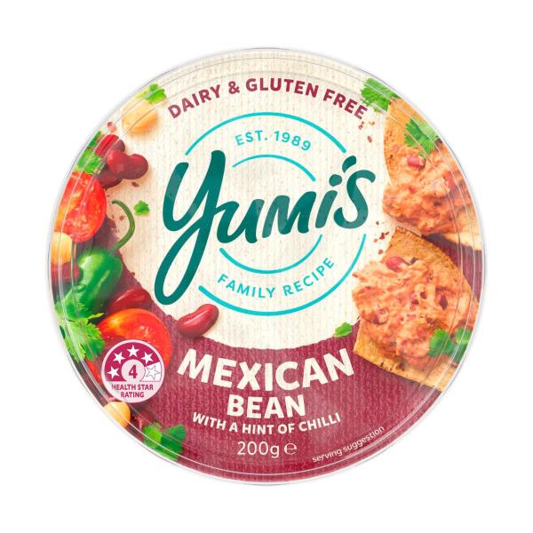 Mexican Bean with a Hint of Chilli Dip