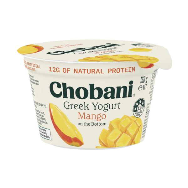 Chobani Greek Yogurt Mango 160g product image