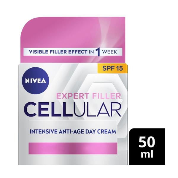 Nivea Cellular Expert Filler Intensive Anti Age Day Care SPF 15 | 50mL – Coles
