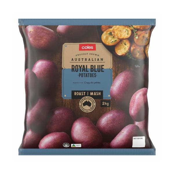 Royal Blue Potatoes