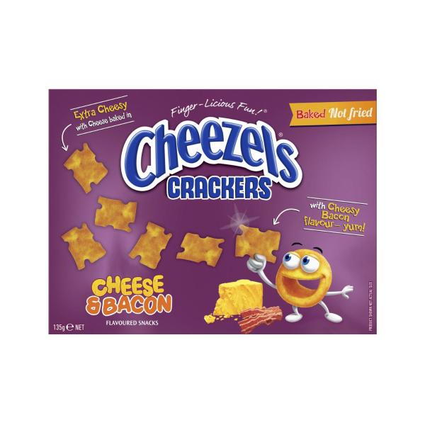 Buy Cheezels Crackers Cheeze Bacon 135g | Coles