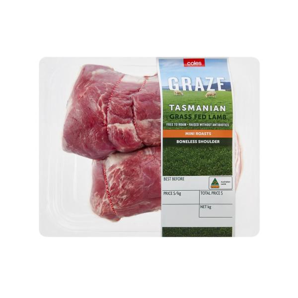 Graze Lamb Mini Shoulder Roast 2 Pack