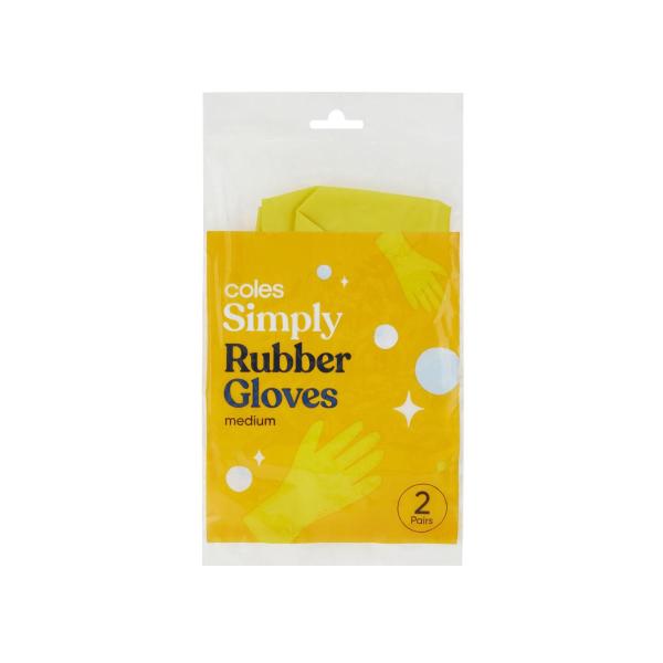 Rubber Gloves Medium