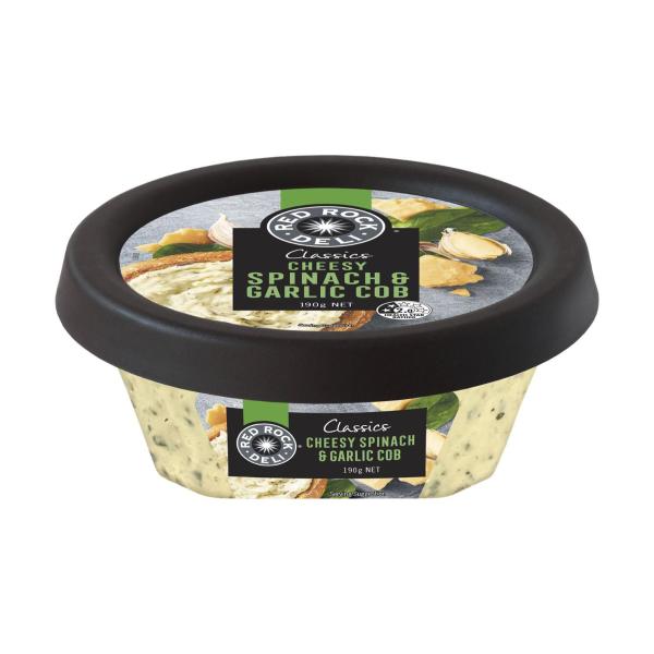 Dip Classic Cheesy Spinach & Garlic Cob