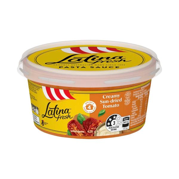 Latina Fresh Creamy Sun-dried Tomato Pasta Sauce 425g product image