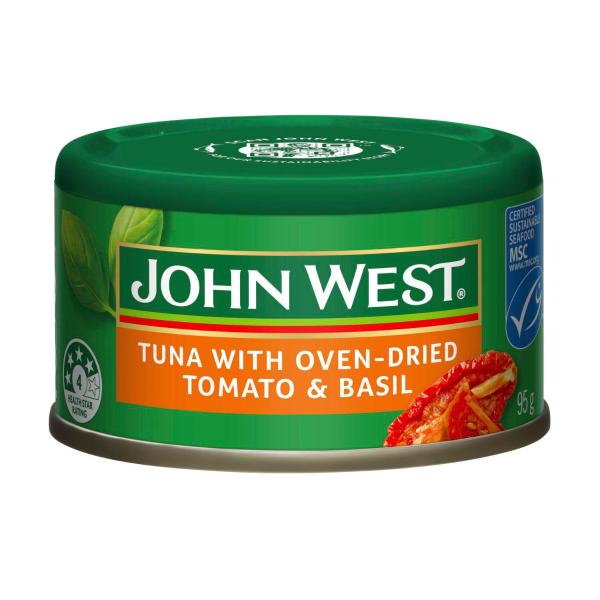 Tuna Oven Dried Tomato Basil