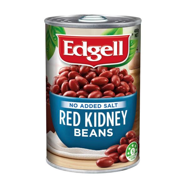 Edgell Beans Red Kidney No Added Salt 400g product image