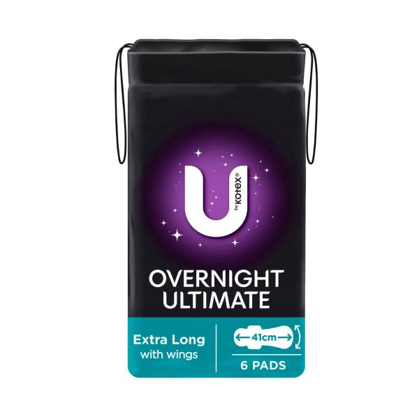 Overnight Ultimate Pads With Wings
