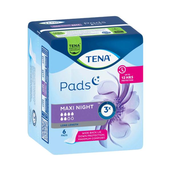 Buy Tena Incontinence Night Pads Maxi Long pack Coles