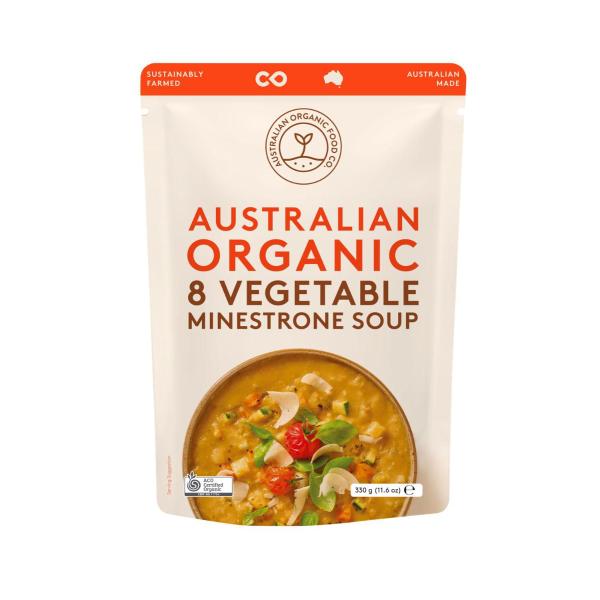 8 Vegetable Minestrone Soup
