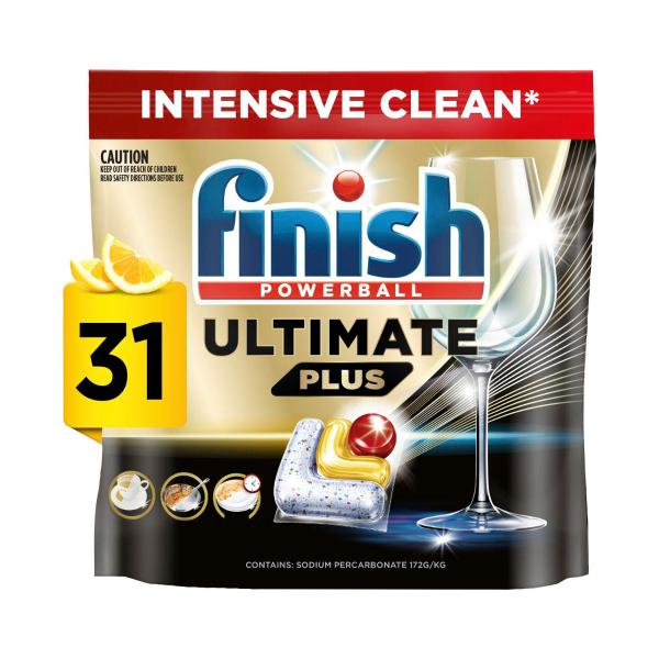 Ultimate Plus Dishwashing Tablets Lemon Sparkle