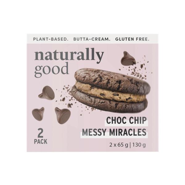 Buy Naturally Good Choc Chip Mess Miracles 2 Pack 65g | Co…