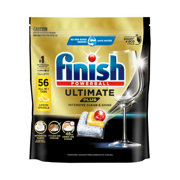 Ultimate Plus Dishwashing Tablets Lemon