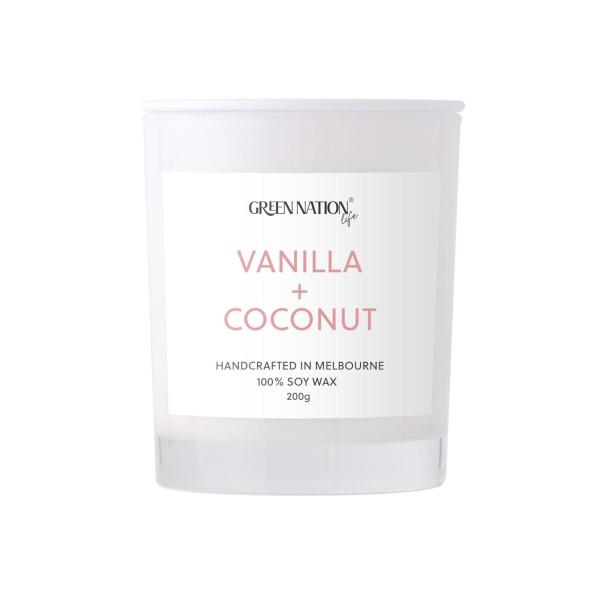 Soy Wax Candle Vanilla 200g