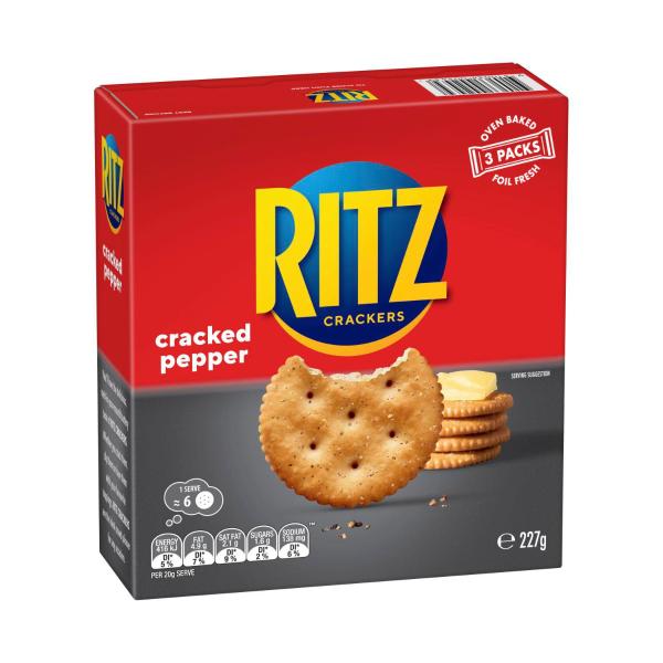 Cracked Pepper Crackers