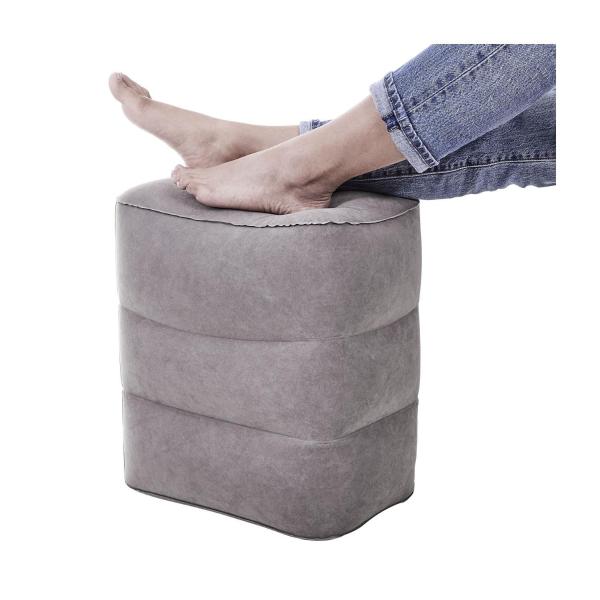 inflatable travel leg rest