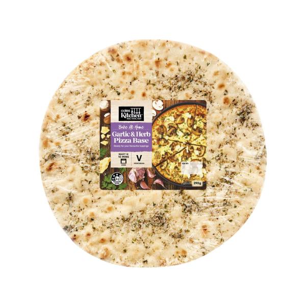 Garlic & Herb Pizza Base