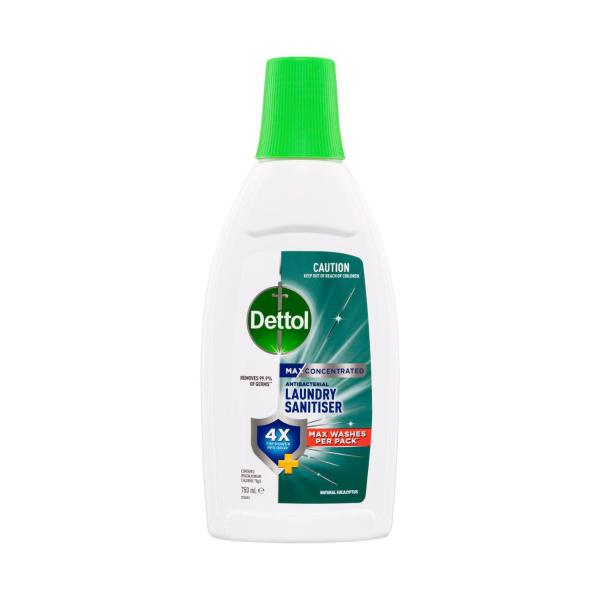 Buy Dettol Antibacterial Laundry Sanitiser Eucalyptus 750mL | Coles