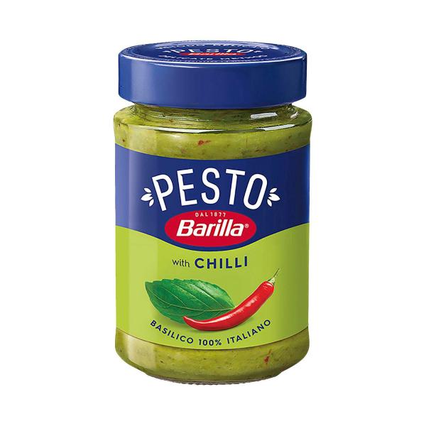 Basil Pesto With Chilli Pasta Sauce
