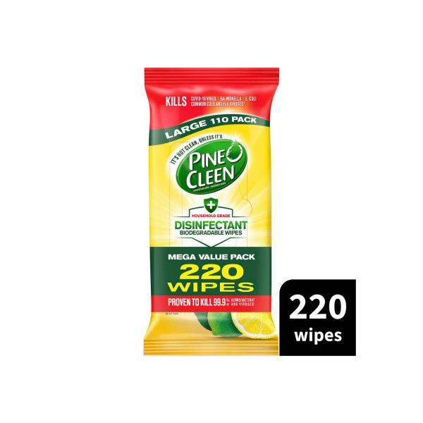 Disinfectant Wipes Lemon