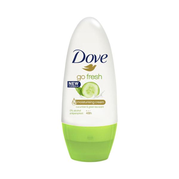 Dove Women Antiperspirant Roll On Deodorant Fresh Touch Cucumber & Green Tea | 50mL