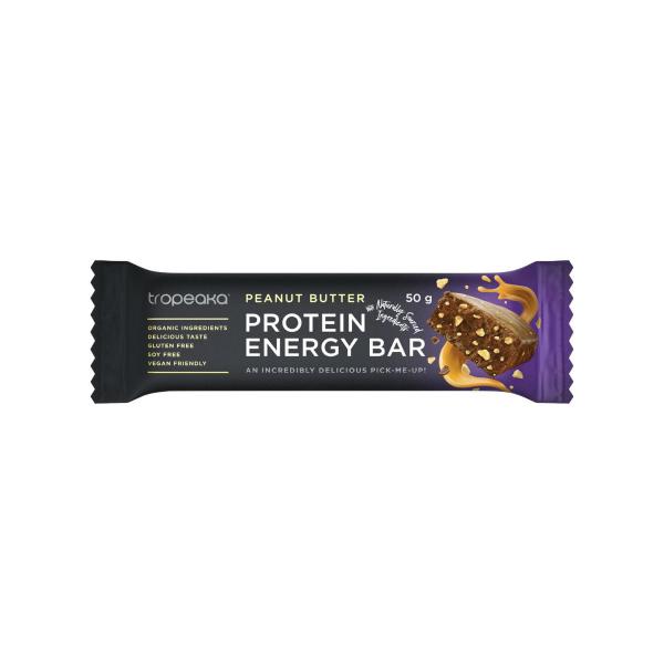 Buy Tropeaka Protein Energy Bar Peanut Butter 50g | Coles