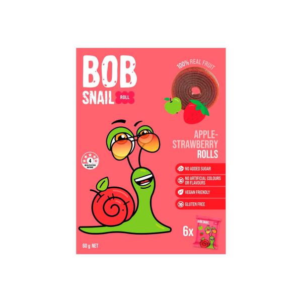 Fruit Roll Snack Apple Strawberry