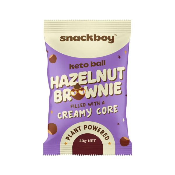Keto Ball Hazelnut Brownie