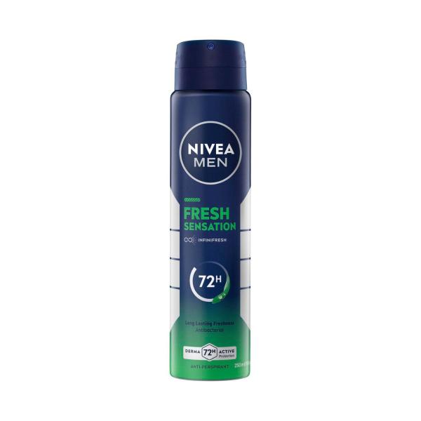 Nivea Men Fresh Sensation Antiperspirant Aerosol Deodorant 250mL product image