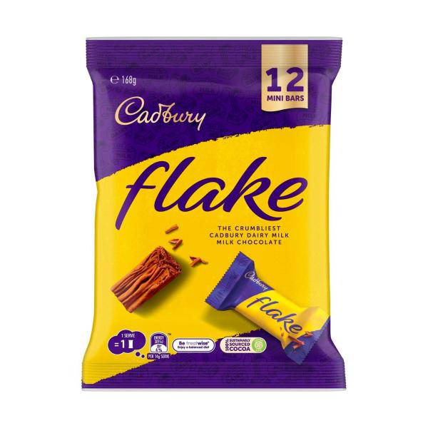 Flake Milk Chocolate Sharepack 12 Pack