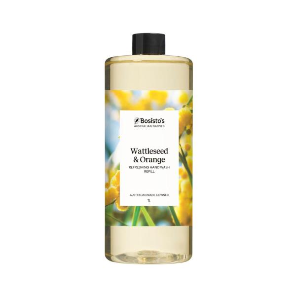 Bosistos Wattle Seed & Orange Hand Wash Refill | 1L – Coles