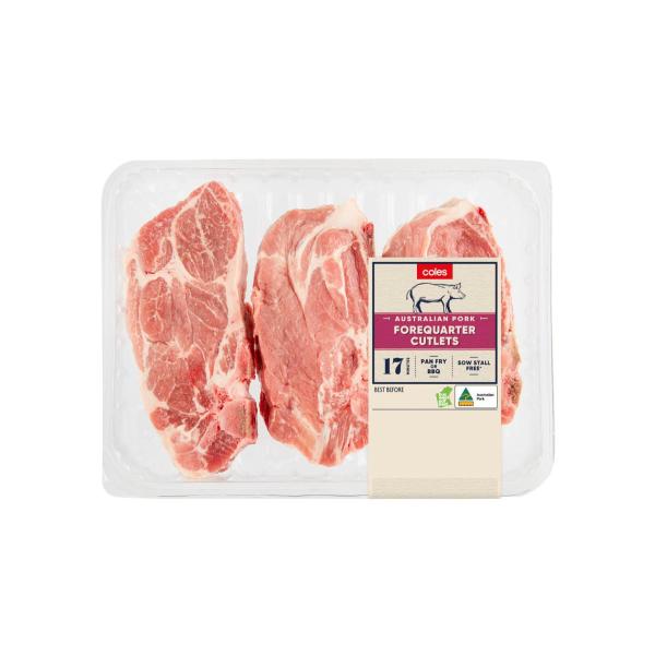 Pork Forequarter Cutlets