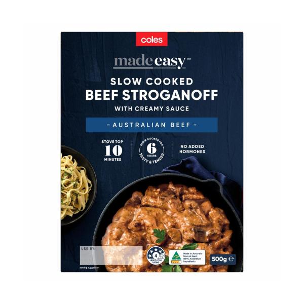 Beef Stroganoff With Creamy Sauce