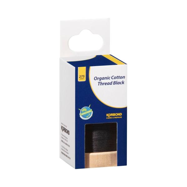 Organic Cotton Thread Black