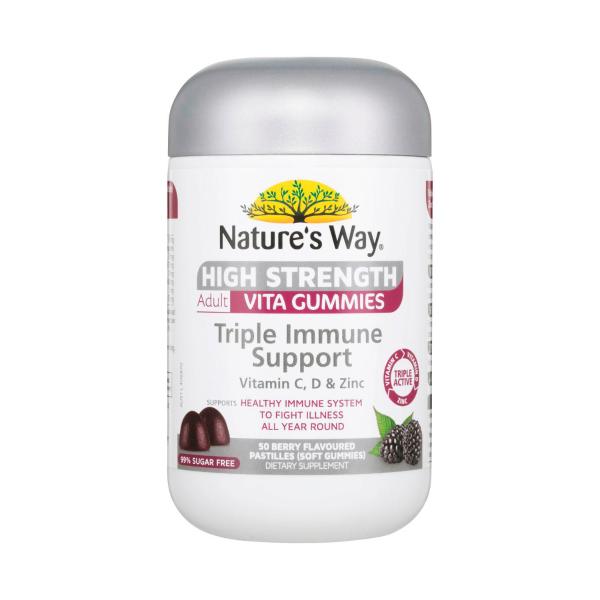 High Strength Adult Vita Gummies Triple Immune Support