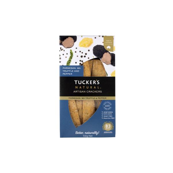 Natural Artisan Crackers Truffle Parmesan