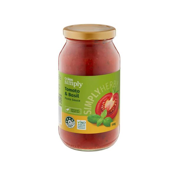 Tomato & Basil Pasta Sauce