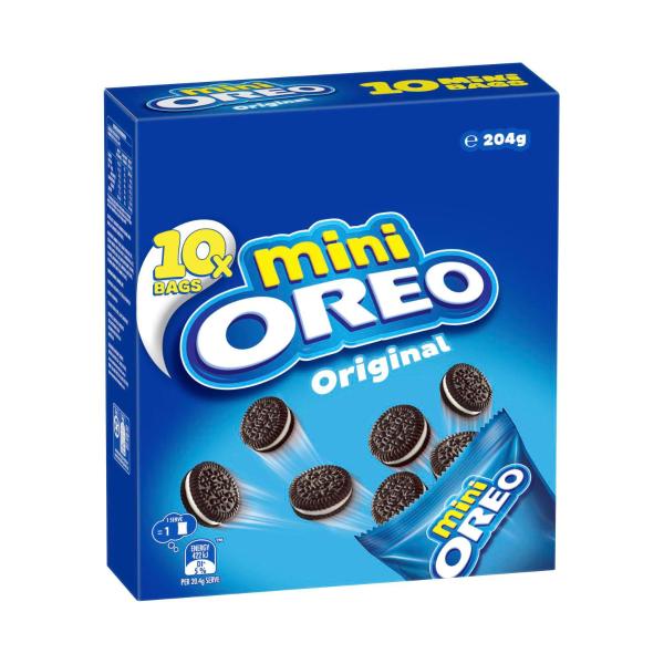 Oreo Multipack Original Mini Cookies 204g