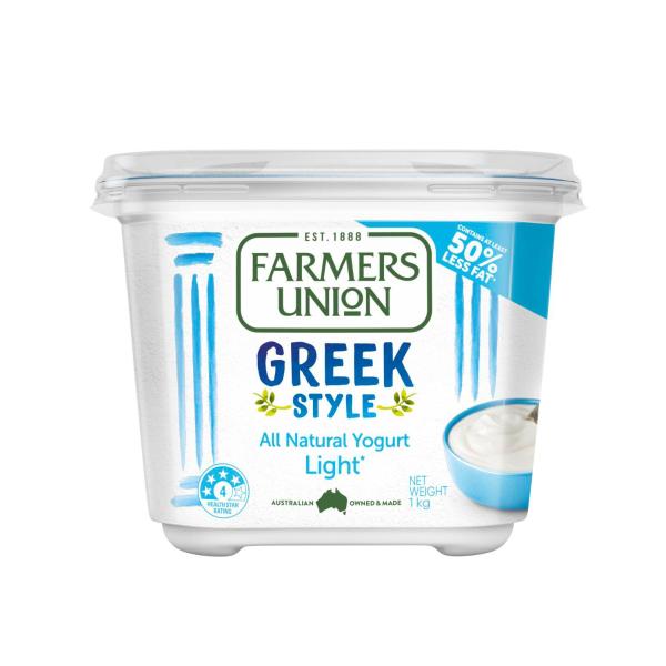 Light Greek Style Yoghurt